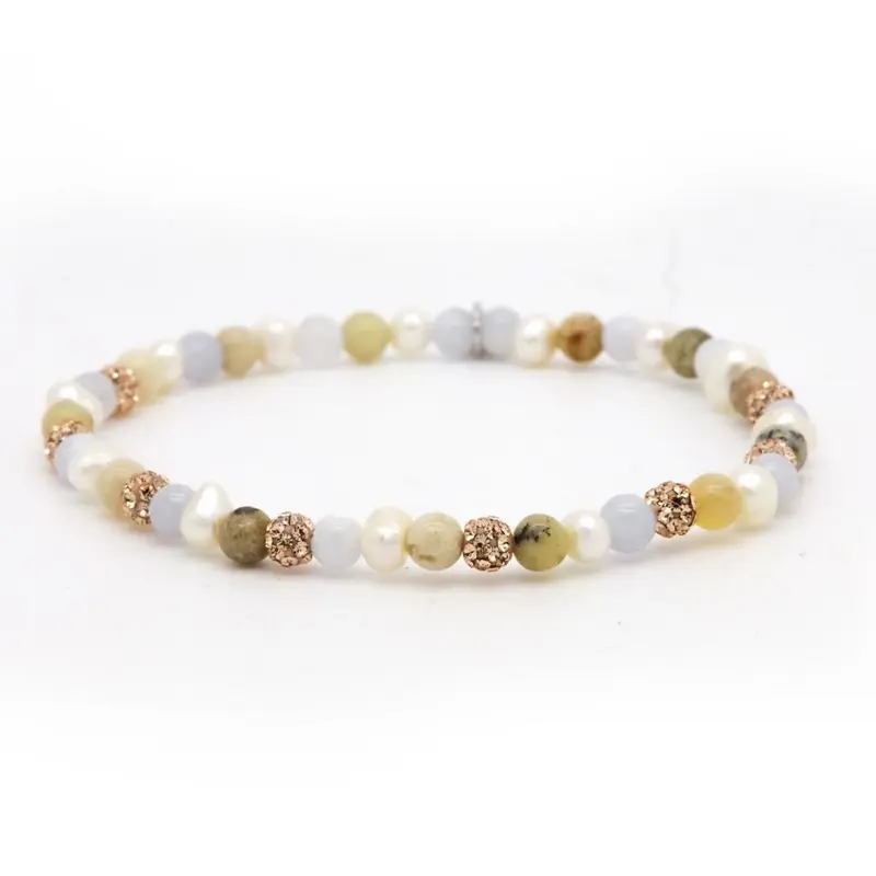 Karma Spiral Marigold Rosegold Armband Roségoud