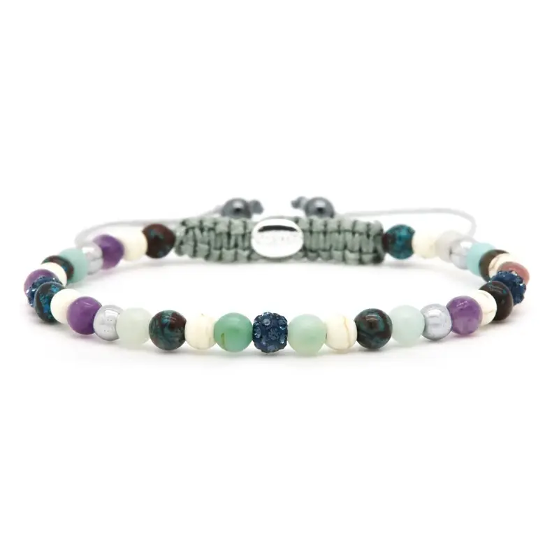 Karma Spiral Moscow Blue Armband 84537 Blauw