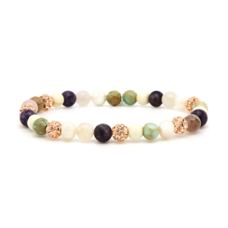 Karma Spiral ROSELYN XS Elastic (rosegold Armband