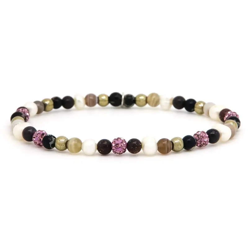 Karma Spiral Sophia Purple Armband