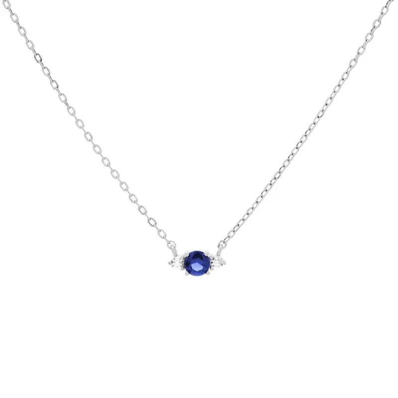 Karma The Sapphire Statement Ketting