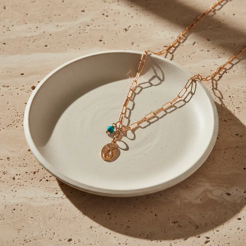 Ketting met vis hanger