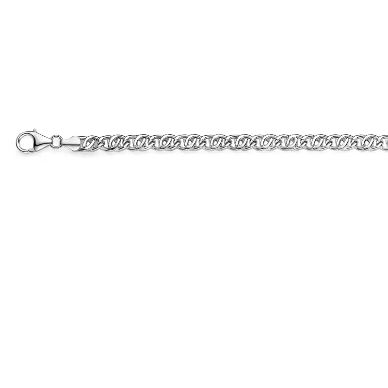 Ketting valkenoog zilver 6,4 mm