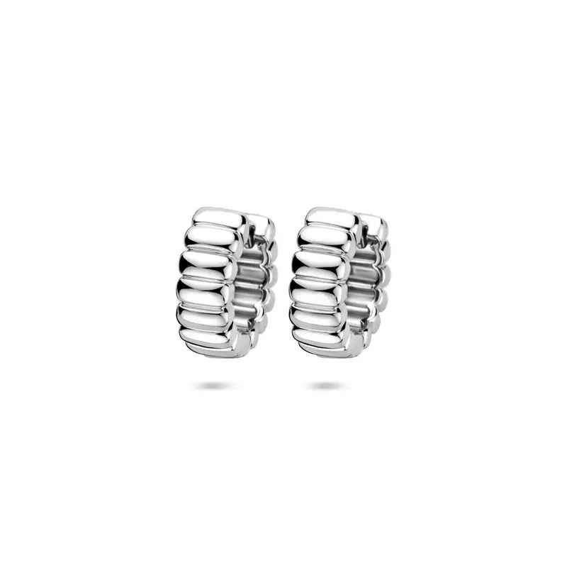 Klapoorringen 14 mm gerhodineerd zilver – 1340996