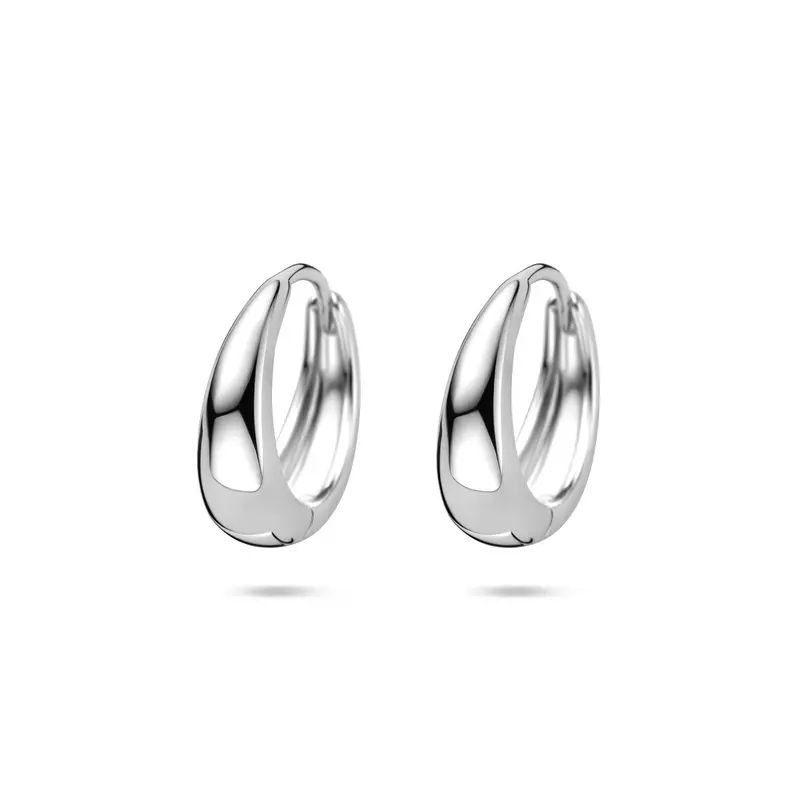 Klapoorringen 14 mm gerhodineerd zilver – 1341597