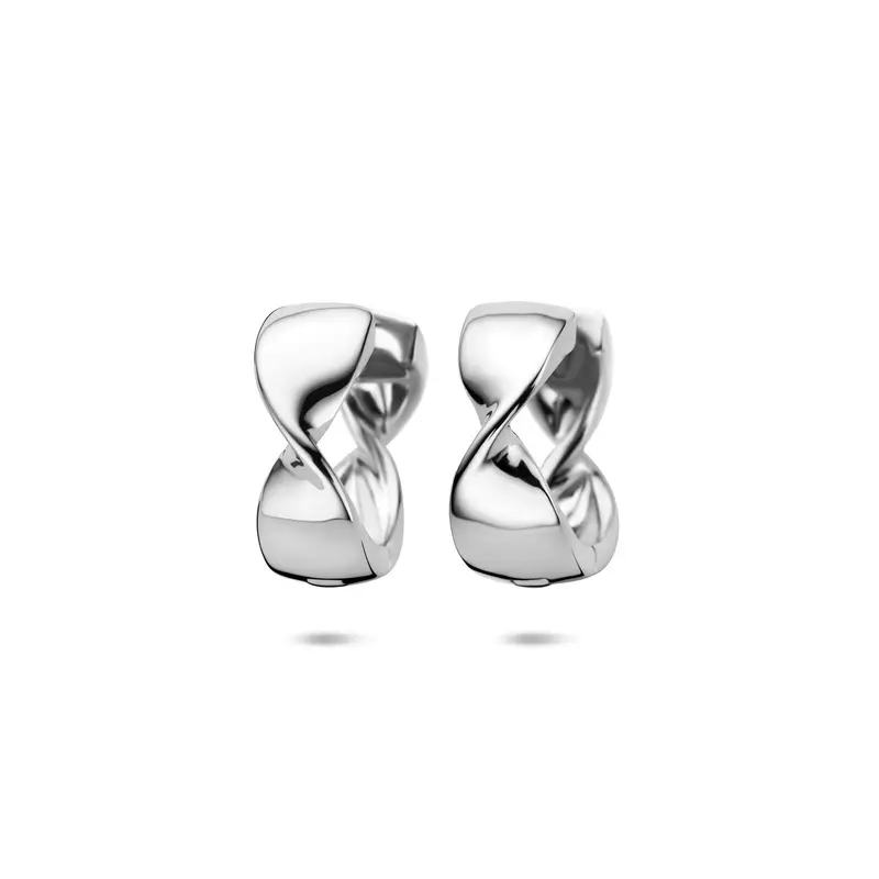 Klapoorringen 15 mm gerhodineerd zilver – 1341310