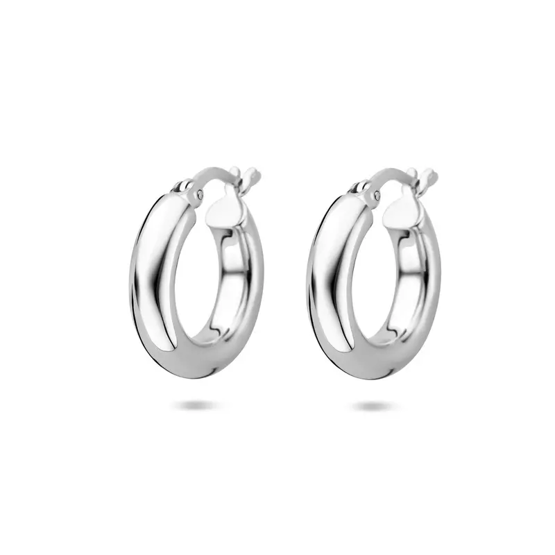 Klapoorringen 17 mm zilver – 1341948