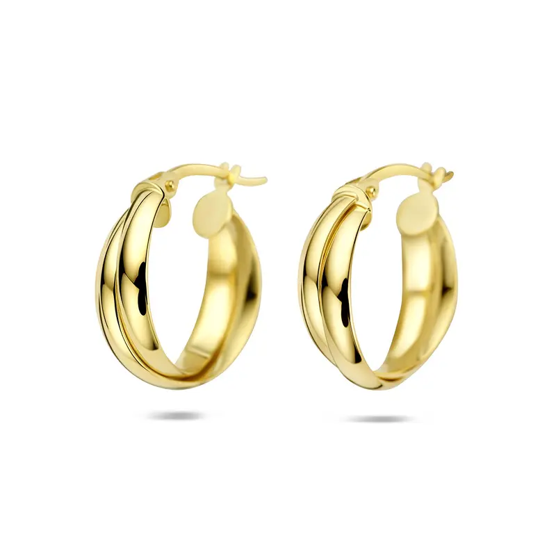 Klapoorringen 18,5 mm 14K geelgoud – 4035242