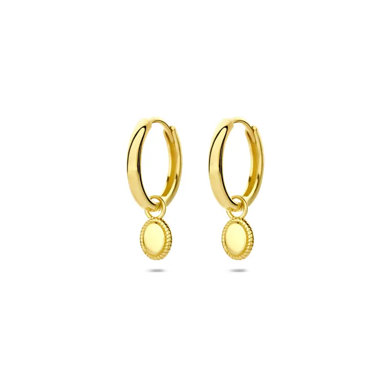 Klapoorringen 18,5 mm 14K geelgoud – 4035404