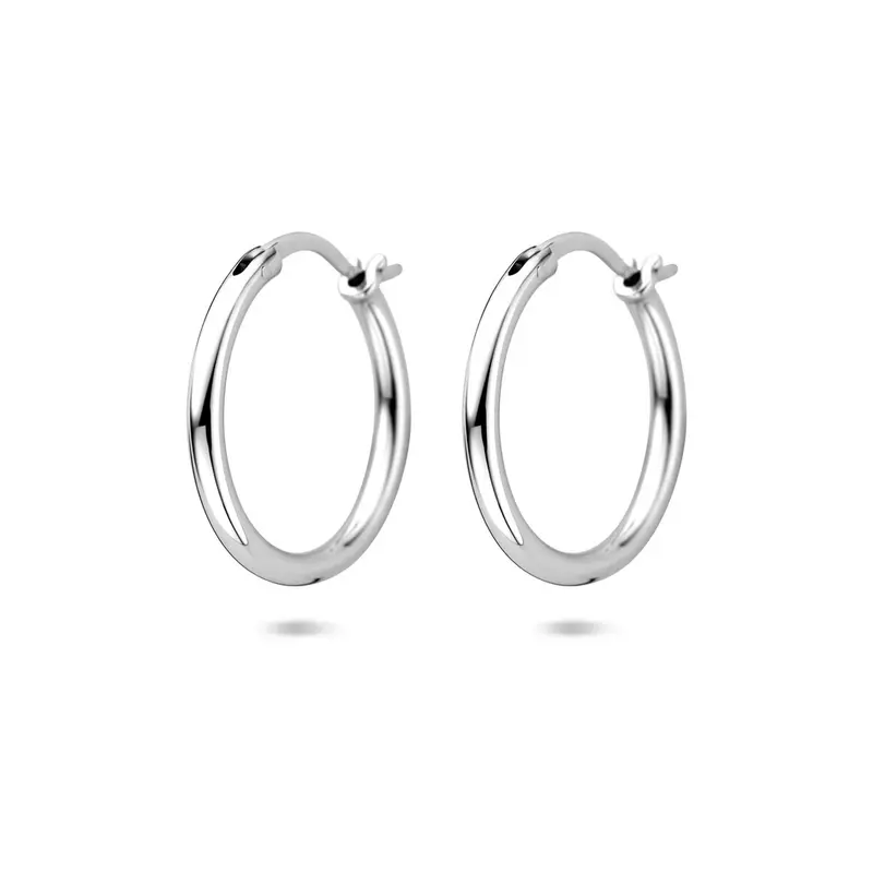 Klapoorringen 19 mm zilver – 1341980