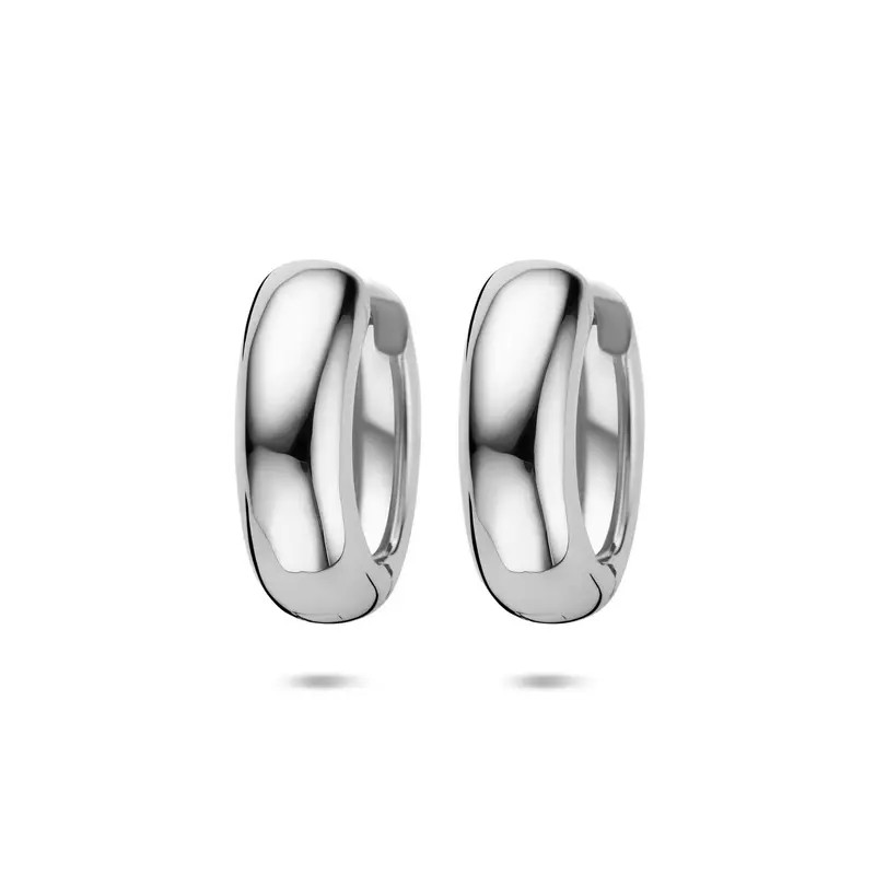 Klapoorringen 20 mm gerhodineerd zilver – 1341307