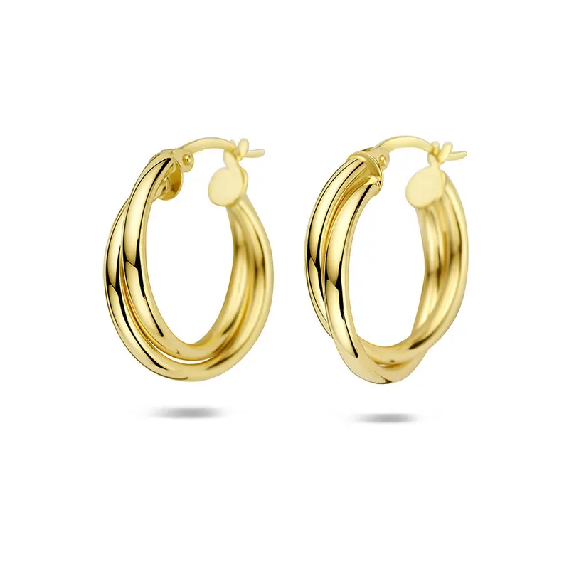 Klapoorringen 21 mm 14K geelgoud – 4035346
