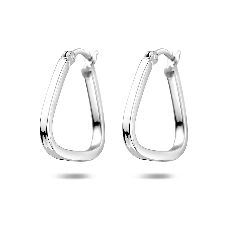 Klapoorringen 21 mm zilver – 1341917