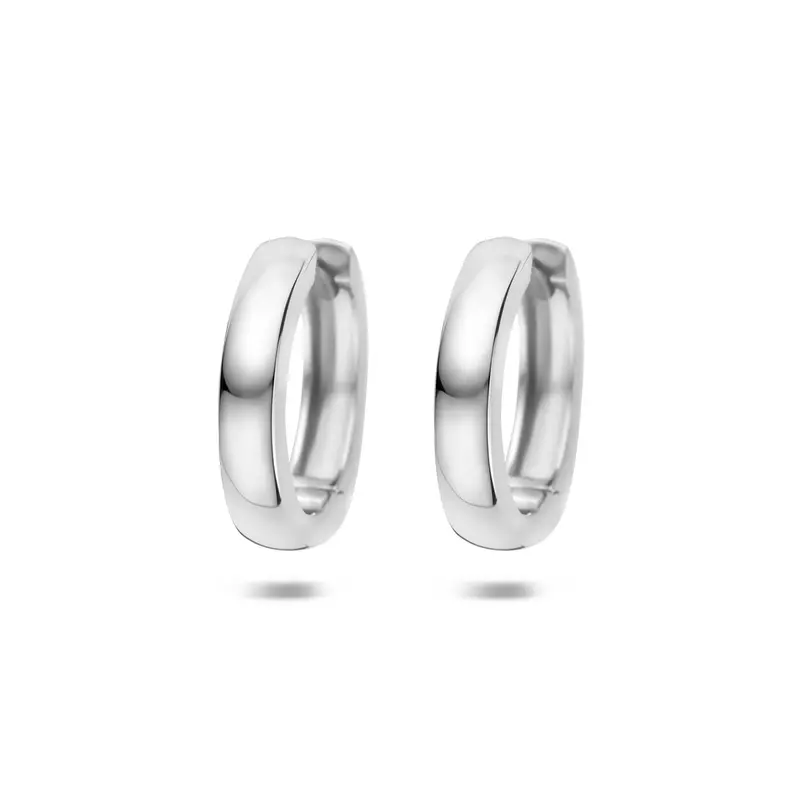 Klapoorringen zilver gerhodineerd 15,5 mm – 1343701