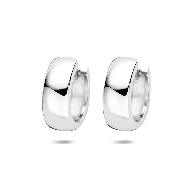 Klapoorringen zilver gerhodineerd 15 mm – 1342309