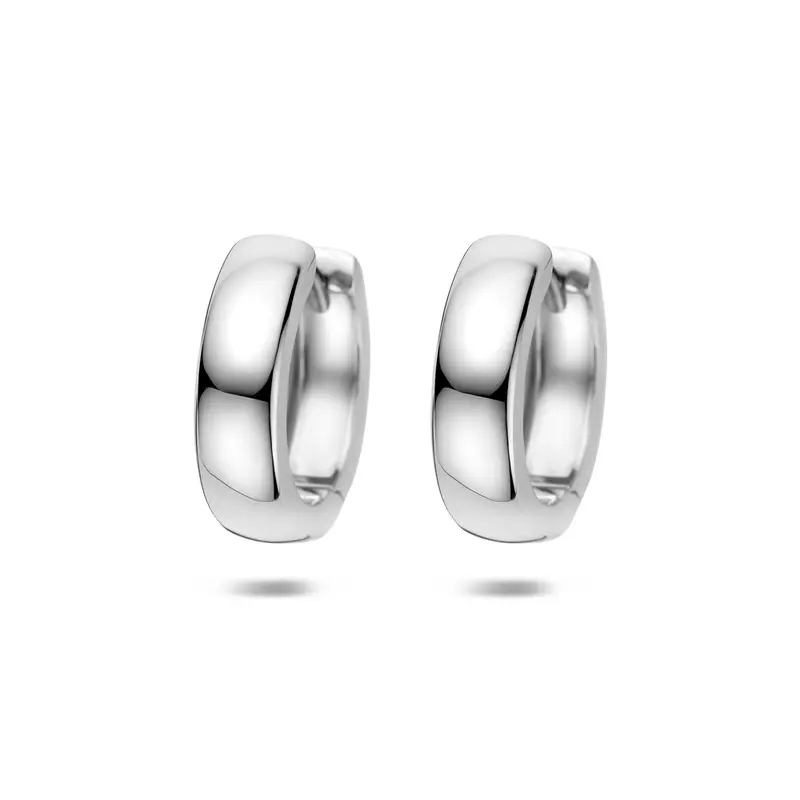 Klapoorringen zilver gerhodineerd 15 mm – 1343702