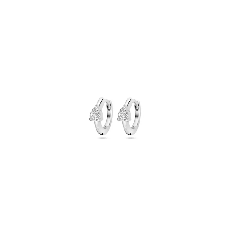 Klapoorringen zirkonia zilver gerhodineerd 10 mm – 1339723