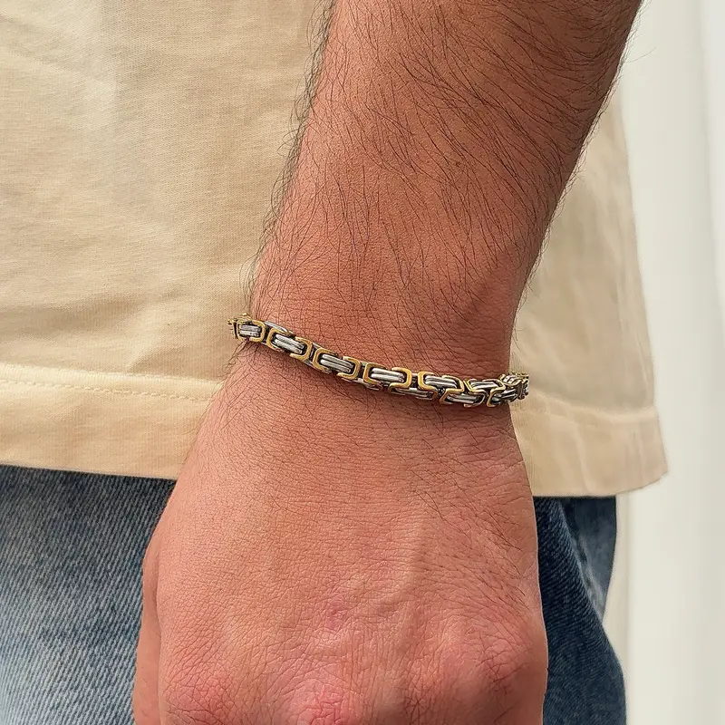 Koning Gold/Silver | Armband