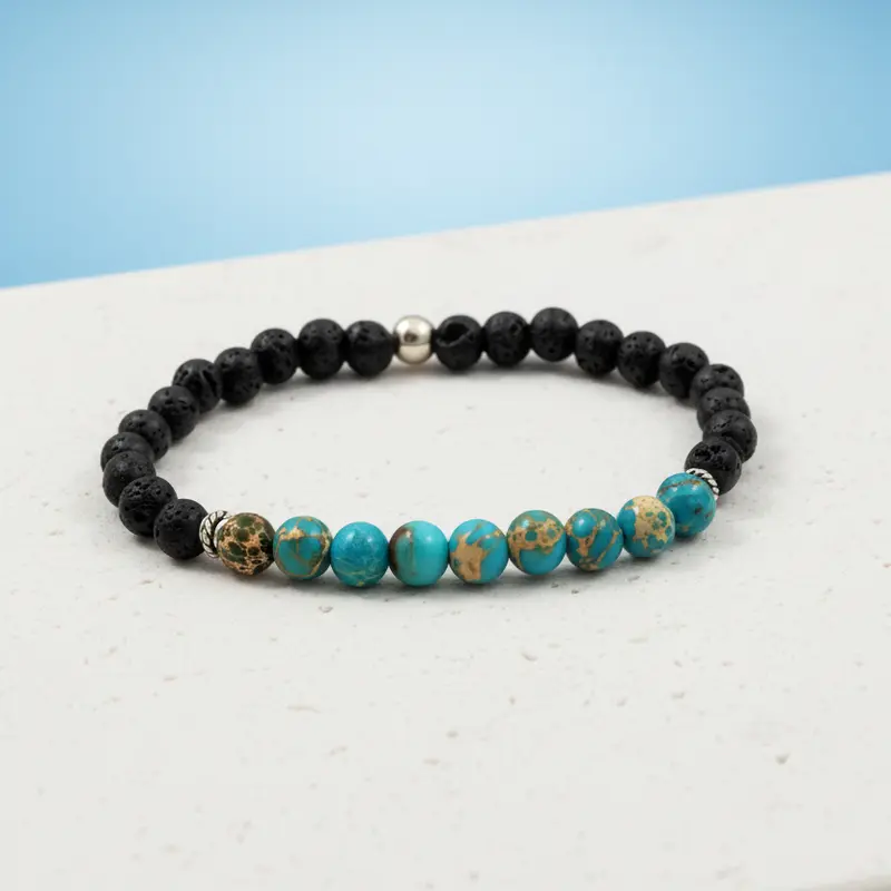 Kralen Armband Varisciet en Lava