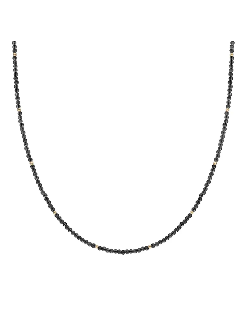 Kralen Ketting 2mm Onyx 42cm +2cm