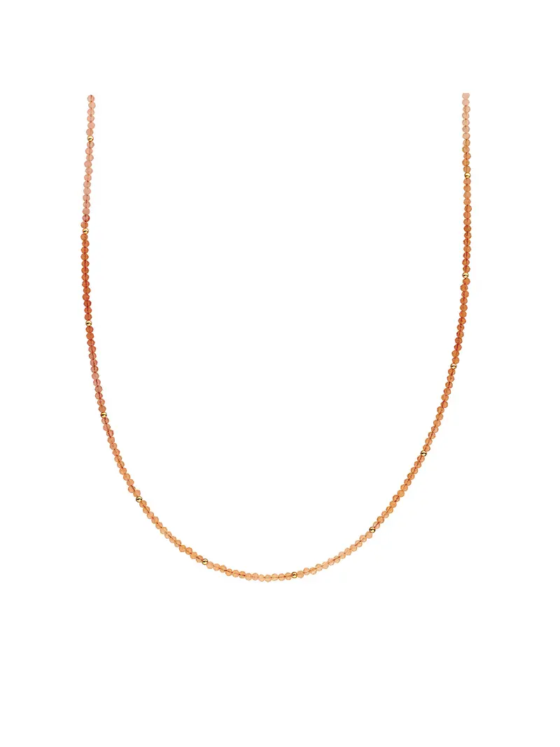 Kralen Ketting 2mm Red Aventurine 42cm +2cm