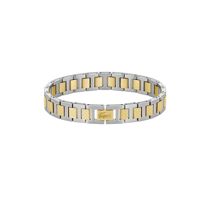 Lacoste Armband LCJ2040556 Heren Bicolor 19 cm