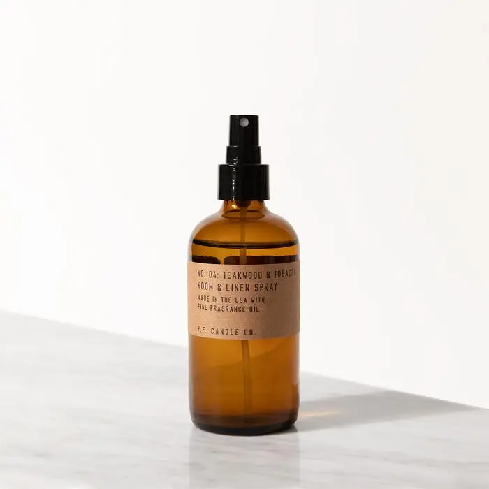 Large Room & Linen Spray - Teakwood & Tobacco