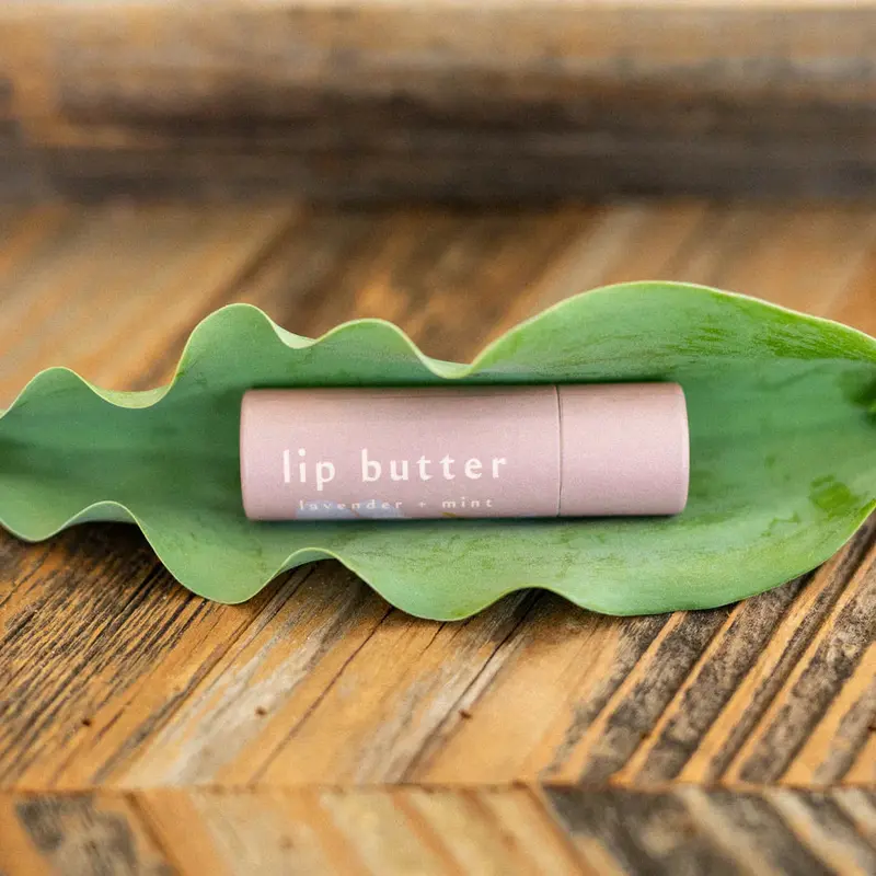 Lavender Peppermint Beeswax Lip Butter