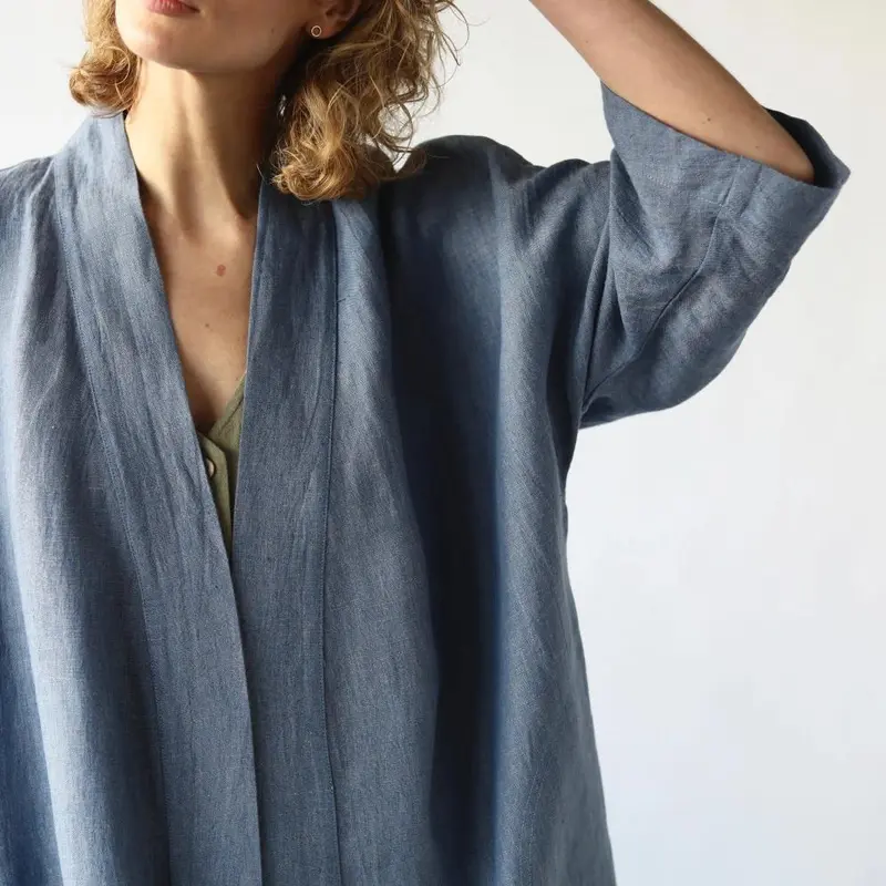 Linen Kimono Jacket