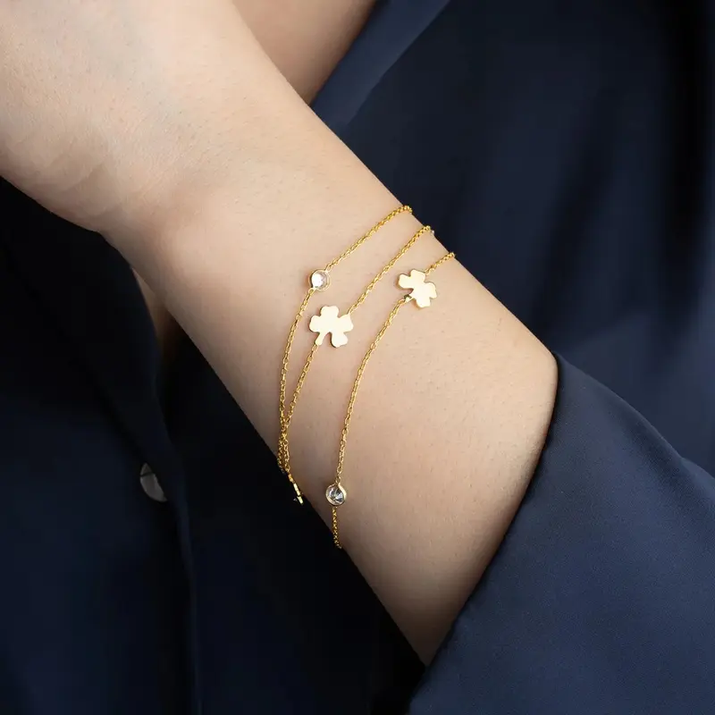Lucky Layers Armband – 925 Zilver