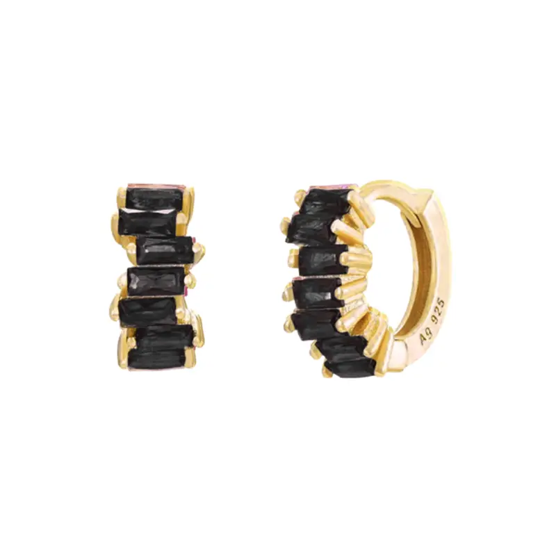 Lyra hoops zwart