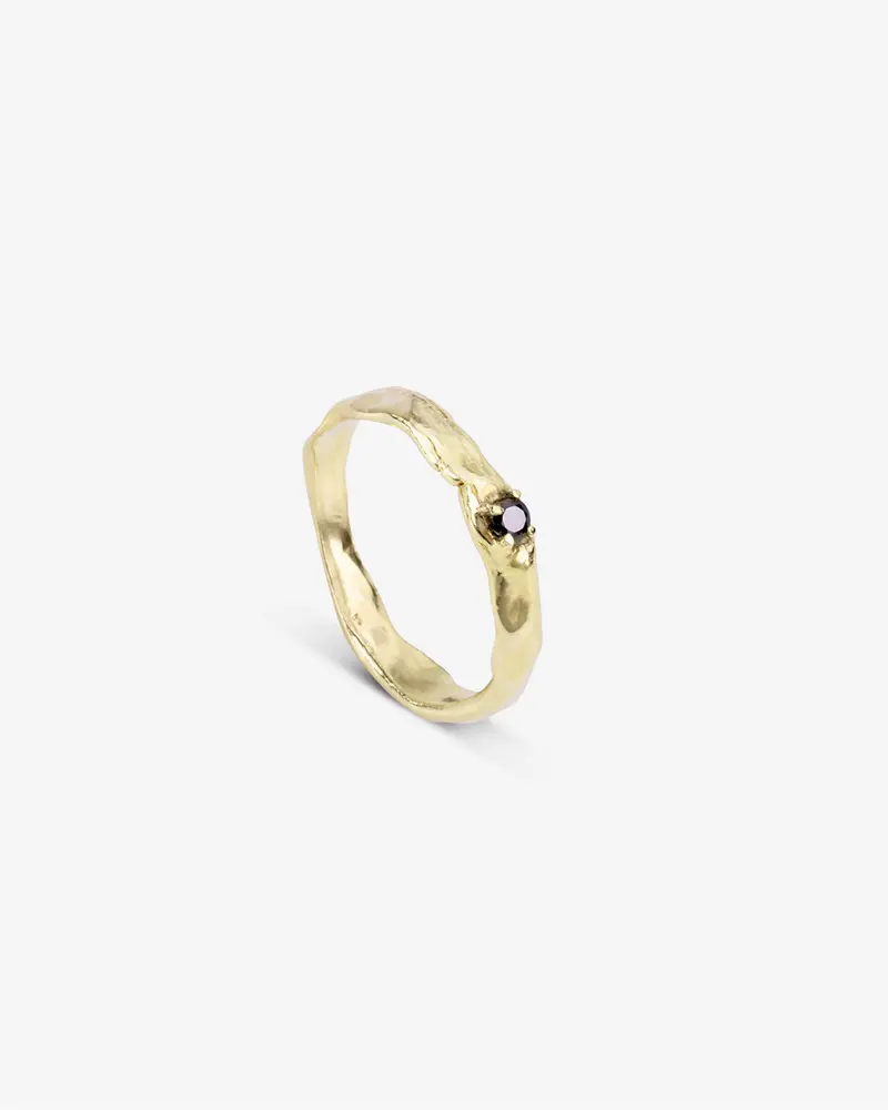 Magic - Onyx | Gold Plated Silver