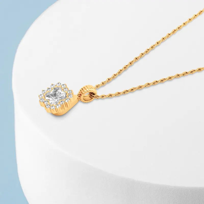 Melano Friends & Vivid Diamond Dust Ketting Set