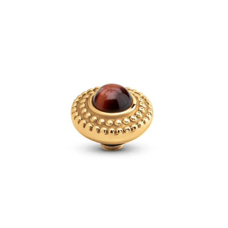 Melano Twisted Bali Bulb Gem Steentje