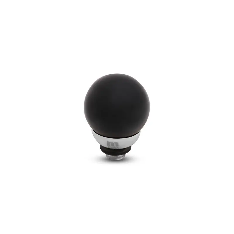Melano Twisted Gemstone Ball Steentje
