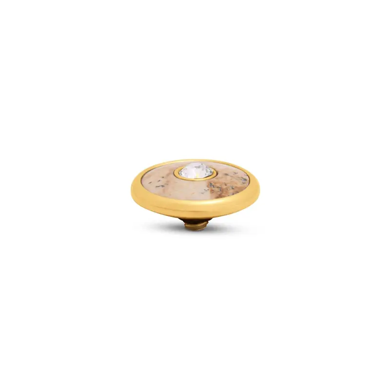 Melano Twisted Gemstone CZ Steentje