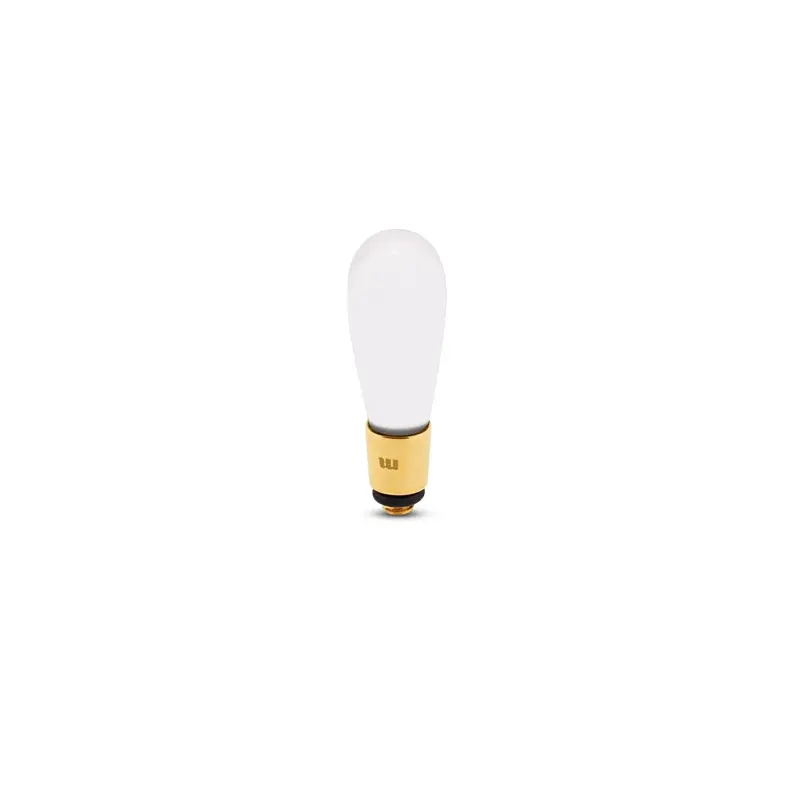 Melano Twisted Glass Drop Steentje