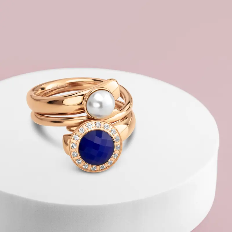 Melano Twisted Royal Feast Ringen Set