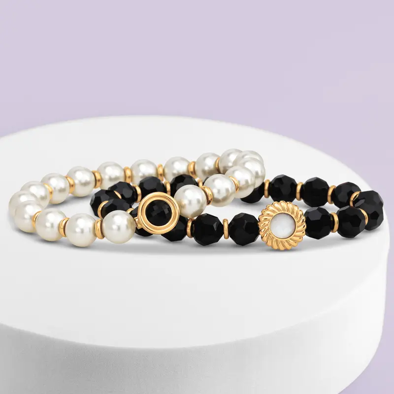 Melano Vivid Polar Blush Armbanden Set