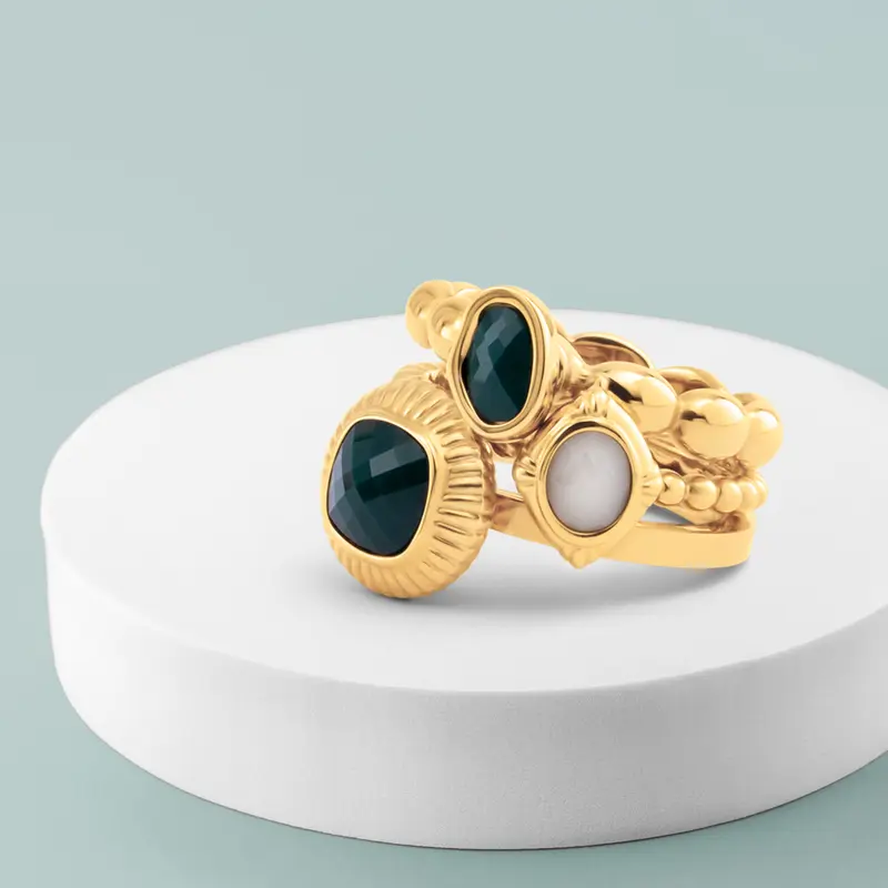 Melano Vivid & Twisted Forest Romance Ringen Set