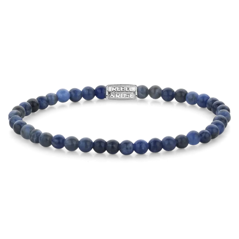 Midnight Blue - 4mm - Kralen Armband