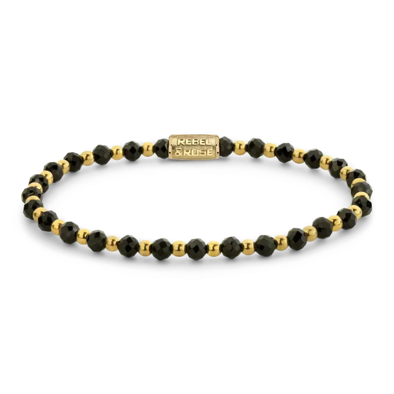 Mix Black Glam Rocks Yellowgold