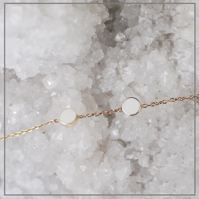 Moedermelk Armband Cassandra Goud