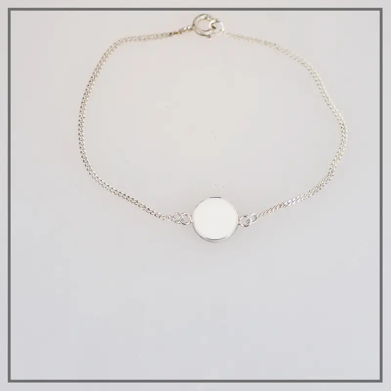 Moedermelk Armband Essential in Zilver