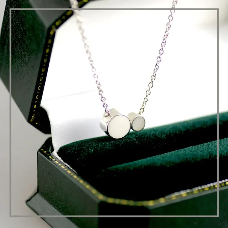 Moedermelk Collier Dubbele Trots Cirkel