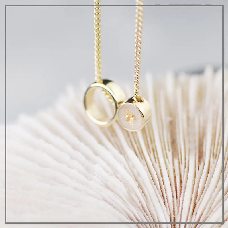 Moedermelk Ketting Circle of Love in Goud