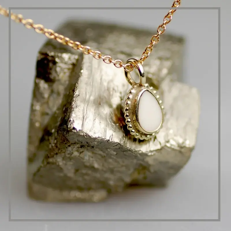 Moedermelk Ketting Doris #1 in Goud