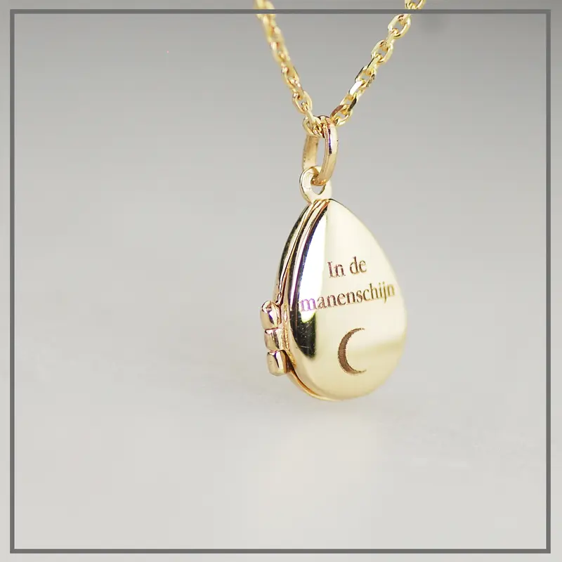 Moedermelk Ketting Médaillon L'ámour Baisse