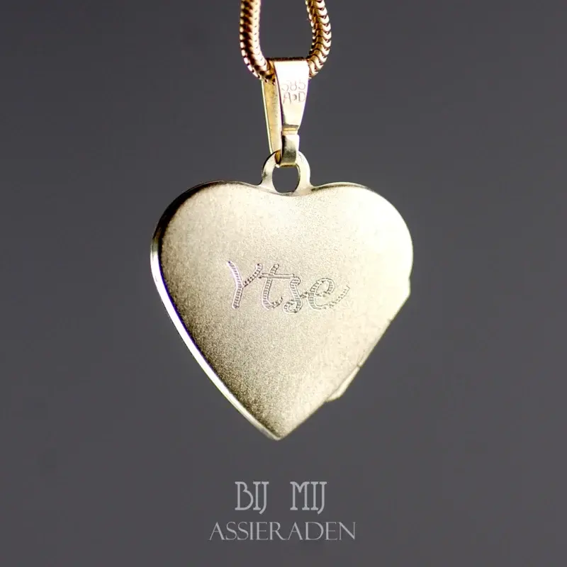 Moedermelk Ketting Medaillon van Goud