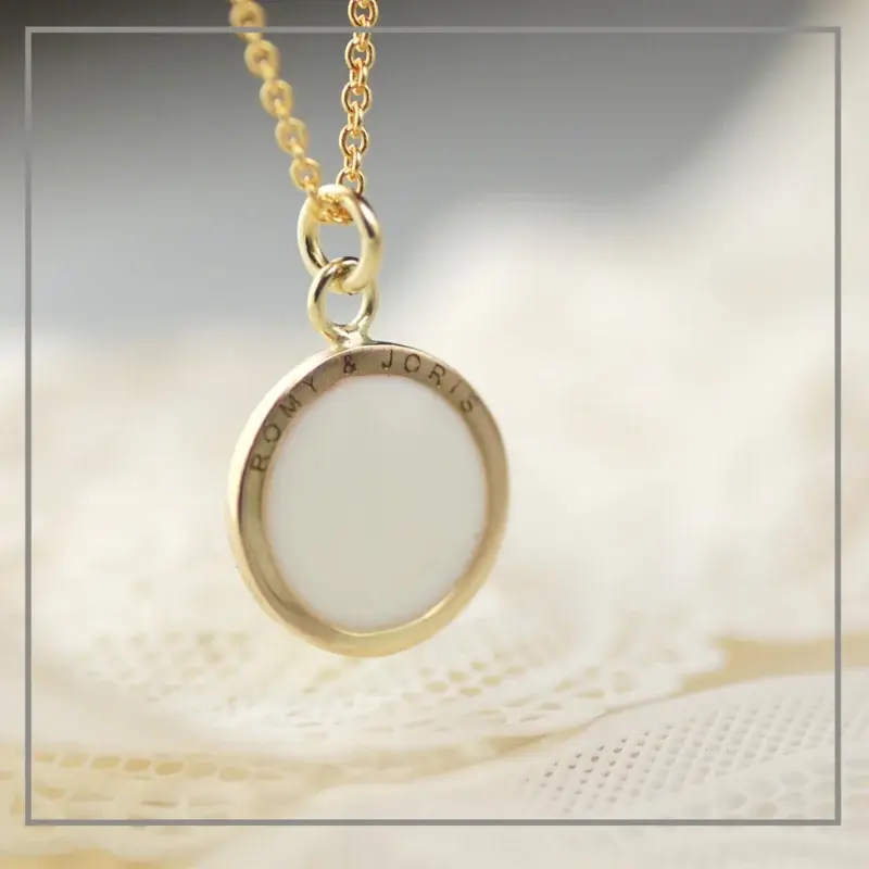 Moedermelk Ketting Queen in Goud